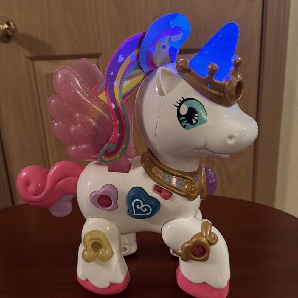 VTech Starshine Bright Lights Unicorn Education Music Toy My Little Pony. Tested
